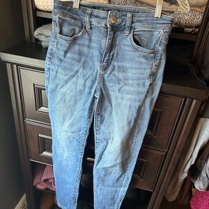 American Eagle Outfitters High Rise Blue Jeans